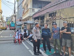 Panit 1 Samapta Polsek Sawah Besar Gencarkan Patroli Dialogis, Di Pemukiman