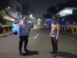 Cegah Tawuran Dini Hari, Polsek Senen Intensifkan Patroli Mobile di Sekitar Pasar Paseban