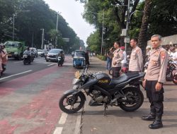 Panit Binmas Polsek Sawah Besar Pimpin Patroli KRYD Antisipasi Pelaku jambret