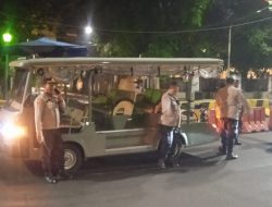 Malam Libur, Cipkon Menteng Awasi Teuku Umar Cegah Balap Liar dan Guankamtibmas