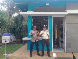Bhabinkamtibmas Gambir Sambangi Perkantoran, Perkuat Sinergi Jaga Keamanan Wilayah