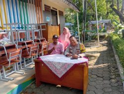Bhabinkamtibmas Duri Pulo Sambangi RPTRA Melati, Ajak Masyarakat Aktif Jaga Keamanan Lingkungan