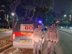 Polsek Kemayoran Gelar Patroli Strong Point Pagi Hari, Cegah Kejahatan Jalanan dan Tawuran