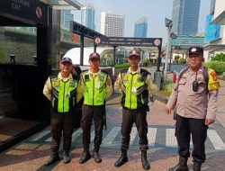 Bhabinkamtibmas Sambangi Plaza Indonesia, Ingatkan Security Waspada Curas, Curat, dan Curanmor