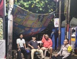 Cooling System Dini Hari, Bhabinkamtibmas Johar Baru Ajak Warga Waspada Pencurian