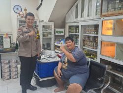 Bhabinkamtibmas Sambangi Warga Kartini, Sampaikan Himbauan Kamtibmas dan Antisipasi Curanmor