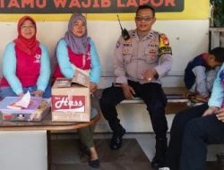 Patroli Humanis, Bhabinkamtibmas Cempaka Putih Timur Sambangi Kader Jumantik Demi Cegah Kejahatan dan Jaga Lingkungan