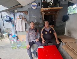 Patroli Dialogis, Polsek Sawah Besar Imbau Keamanan Pertokoan Krekot