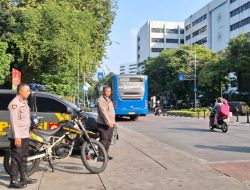 Warga Pulang Kerja Terjaga Dengan Penjagaan Dan Patroli KRYD di Sawah Besar