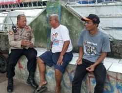 Dekatkan Diri dengan Warga, Kapolsubsektor Cempaka Putih Barat Laksanakan Sambang dan Edukasi Kamtibmas