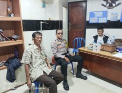 Aipda Ikhwan Bhabinkamtibmas Kampung Rawa Sambangi Poskamling RW 04, Tingkatkan Kewaspadaan Lingkungan
