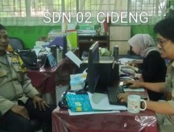 Bhabinkamtibmas Kelurahan Cideng Lakukan Pendataan Siswa Sekolah Dasar di Wilayah Binaan