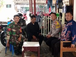 Sinergi TNI-Polri, Bhabinkamtibmas dan Babinsa Sambangi Warga Rusun Conver