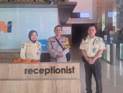 Cegah Curanmor & Aksi Kejahatan Jalanan, Bhabinkamtibmas Pegangsaan Sambangi Kantor PT KAI
