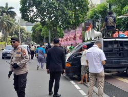 Patmor Menteng Kawal Aksi Damai, Koalisi Masyarakat Flores Tolak Geothermal di KFW Menara BCA
