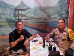 Sinergi Malam Hari, Bhabinkamtibmas Gondangdia dan Warga Kompak Jaga Kalipasir dari Curanmor