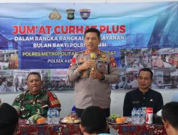 Polres Jakpus Hadirkan Solusi di Tengah Warga Lewat Jumat Curhat Plus