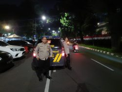 Polsek Sawah Besar Gelar Patroli KRYD, Antisipasi Jambret di Kawasan Lapangan Banteng