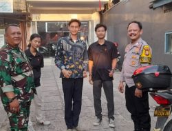 Jalin Kemitraan, Polisi dan TNI Sambangi Showroom Motor Listrik di Kemayoran