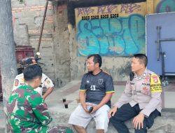 Polisi, TNI, dan Satpol PP Sambangi Warga Kebon Kosong, Perkuat Sinergi Tiga Pilar