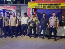 Cipkon Menteng Kawal Ketat Perbatasan Kalipasir, Tangkal Tawuran dan Kejahatan Malam