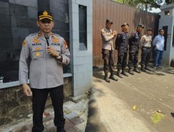 Polsek Metro Menteng Siaga, Amankan Aksi Free Palestine di Kedubes Mesir