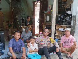 Sambangi Warga RT 09 RW 07, Bhabinkamtibmas Kampung Rawa Dorong Kolaborasi Jaga Kamtibmas