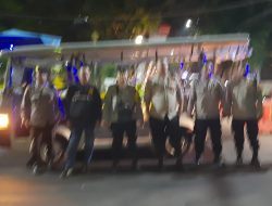 Malam Libur, Cipkon Menteng Cegah Balap Liar dan Guankamtibmas Di Jalan Teuku Umar