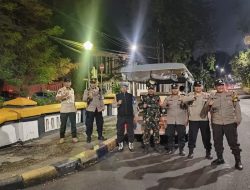 Patroli Tiga Pilar Menteng Sisir Jalan Teuku Umar, Cegah Balap Liar di Malam Libur