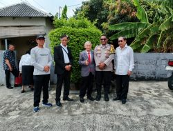 Ciptakan Rasa Aman Beribadah, Polisi Pantau Ibadah Minggu Kasih di Kemayoran