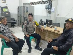 Bhabinkamtibmas Galur Sambangi Pos Kampling RW 02, Bentuk Dekatkan Polisi dengan Warga