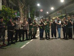 Cegah Tawuran dan Kejahatan Jalanan, Tiga Pilar Johar Baru Gelar Patroli Cipta Kondisi Dini Hari