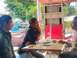 Bangun Kedekatan Lewat Cooling System, Bhabinkamtibmas Cideng Sapa Warga Tanah Abang II
