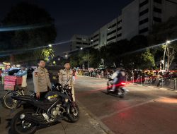 Jelang Malam Hari Polsek Sawah Besar Gelar Patroli KRYD Antisipasi Pelaku Jambret