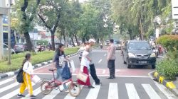 Polsek Kemayoran Intensifkan Plotting Pagi, Pastikan Pelajar Aman Menuju Sekolah