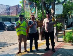 Bhabinkamtibmas Gondangdia Tingkatkan Keamanan Sekolah, Sambangi Ismile School