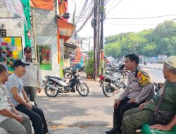 Patroli dan Dialog Warga, Polsek Kemayoran Perkuat Sinergi di Lapangan
