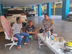 Sambangi Tempat Kos Bhabinkamtibmas Kartini Ajak Warga Aktif Cegah Gangguan Kamtibmas