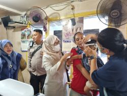 Monitoring Poskes Lansia dan Posyandu Balita, Polisi Hadir Berikan Pelayanan