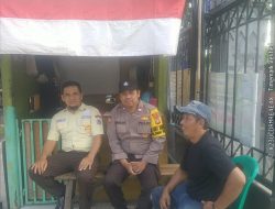 Polisi Sambangi Pasar Lokbin Pulo Gundul, Ajak Keamanan Pasar Bersinergi Cegah Gangguan Kamtibmas
