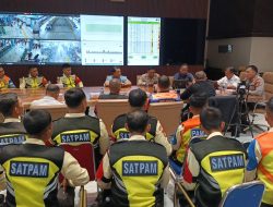 Kanit Intelkam Dampingi Kasat Intelkam Polres Jakarta Pusat Jalin Silaturahmi Strategis dengan Stasiun Besar Pasar Senen