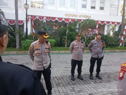 Kapolsek Johar Baru Pimpin Apel Pengamanan Unras di Kantor BPOM Jakarta Pusat