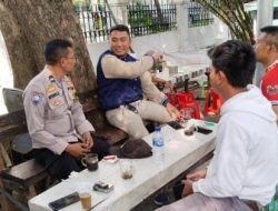 Dekat dengan Warga, Polsek Cempaka Putih Tebar Rasa Aman Lewat Sambang dan Dialog