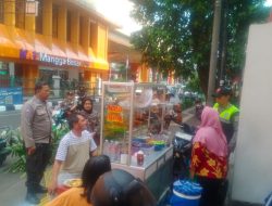 Pendampingan Bhabinkamtibmas Dalam Himbauan dan Sosialisasi Penataan PKL
