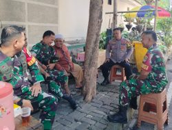 Tiga Pilar Benhil Kompak Patroli Lingkungan RW 06 Sambangi Ketua RW Sebagai Cooling System