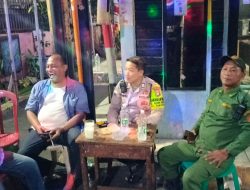 Aktifkan Siskamling, Bhabinkamtibmas Ajak Warga RW 03 Perkuat Keamanan Lingkungan