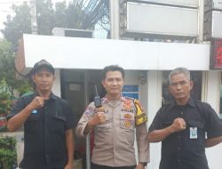 Sambang Hotel, Bhabinkamtibmas Cikini Tekankan Pengamanan Tamu Secara Ketat