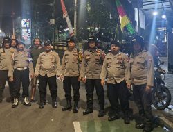 Patroli Cipta Kondisi, Polsek Johar Baru Jaga Situasi Aman Jelang HUT RI ke-80