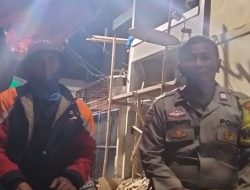 Bhabinkamtibmas Kelurahan Cideng Sambangi Satkamling, Perkuat Kesiapsiagaan Lingkungan