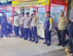 Patroli Cipkon Menteng Kawal Keamanan Perbatasan Kwitang–Kalipasir di Malam Hari